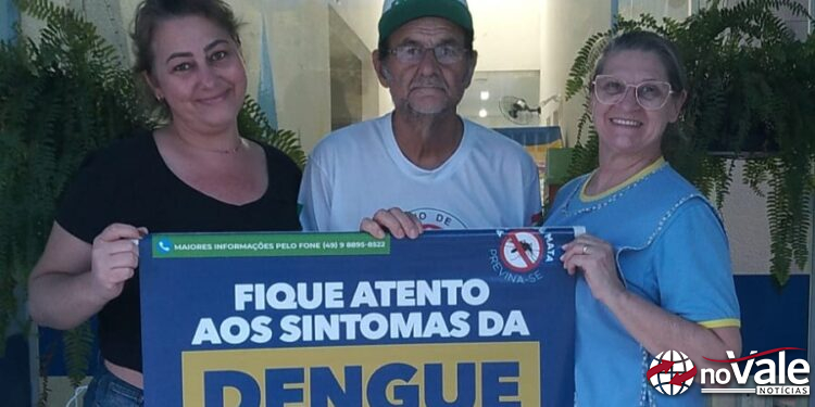 CONSEG promove ação de combate à dengue no Loteamento Santa Maria