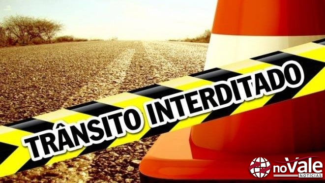 Avenida José Leonardo Santos, no trecho da Estrada Velha será interditada na tarde de hoje
