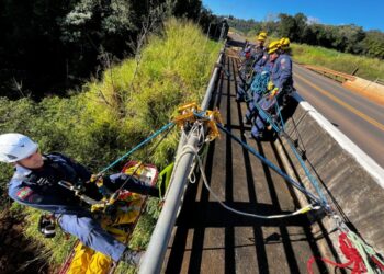 Bombeiros de Capinzal realizam últimos treinamentos para o RopeDays 2024