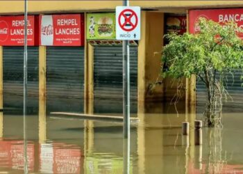 Nível do Guaíba volta a subir e assusta moradores no Rio Grande do Sul