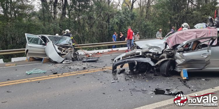 Condutor de carro com placas de Piratuba morre em acidente de trânsito na BR-153