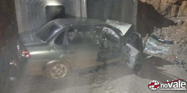 Condutor fica gravemente ferido em acidente de trânsito em Fraiburgo