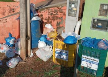 Moradores do Loteamento Fernanda, em Capinzal, sofrem com acúmulo de lixo há uma semana