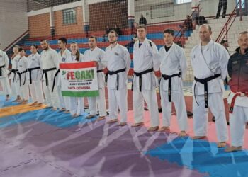 Seleção Catarinense de karatê intensifica treinamentos para o Campeonato Brasileiro