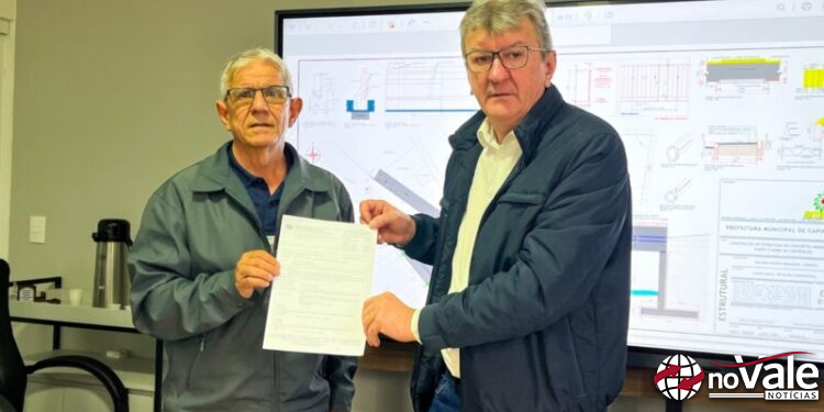 Assinada ordem de serviço para construção da ponte na Rua Dom Vicente Gramazzio