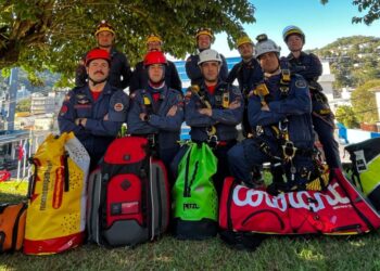 Bombeiros de Santa Catarina seguem viagem para São Paulo para o Rope Days, maior evento de salvamento em altura da América Latina