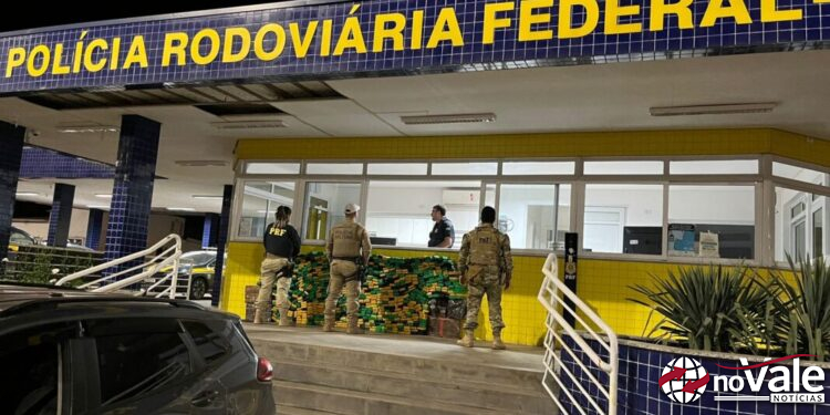 Mais de 600 quilos de maconha são apreendidos em Ouro
