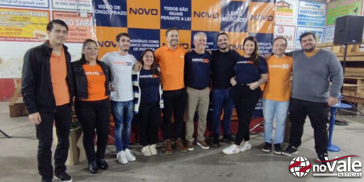 Partido NOVO de Capinzal promove evento com a presença do prefeito de Joinville, Adriano Silva