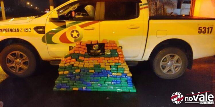 Polícia Militar Rodoviária (PMRv) apreende 195 kg de maconha em SC