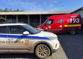 Trabalhador morre após sofrer queda de altura no Parque de Exposições em Concórdia