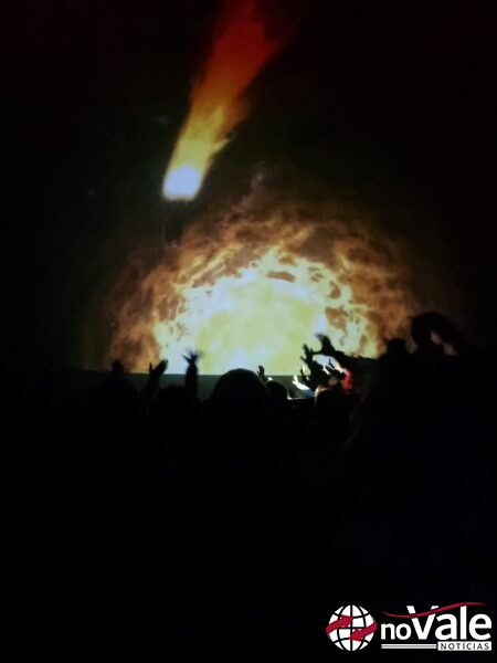 Alunos da Rede Municipal de Ensino de Zortéa exploram o universo com a Urania Planetário Móvel