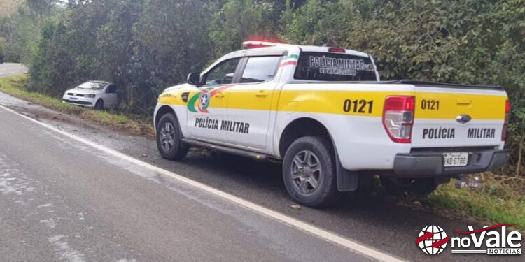 Óleo derramado provoca saída de pista em Ibiam