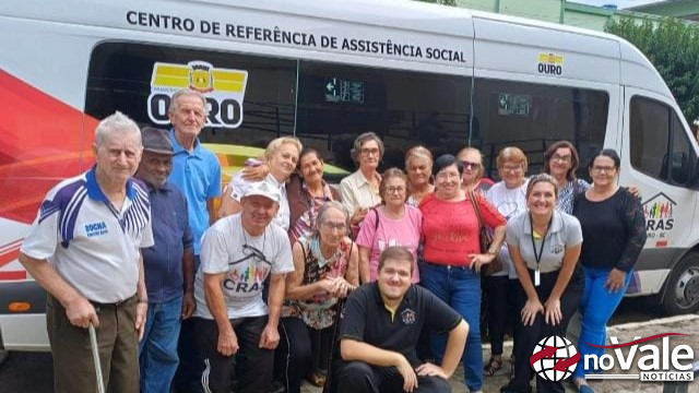 CRAS de Ouro beneficia grupo de idosos com Serviço de Convivência e Fortalecimento de Vínculos