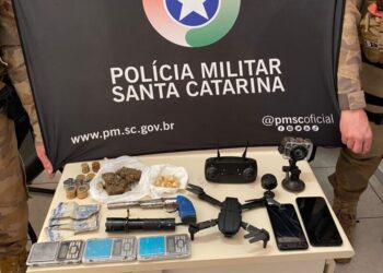 Polícia Militar desmantela ponto de venda de drogas em Herval d’Oeste