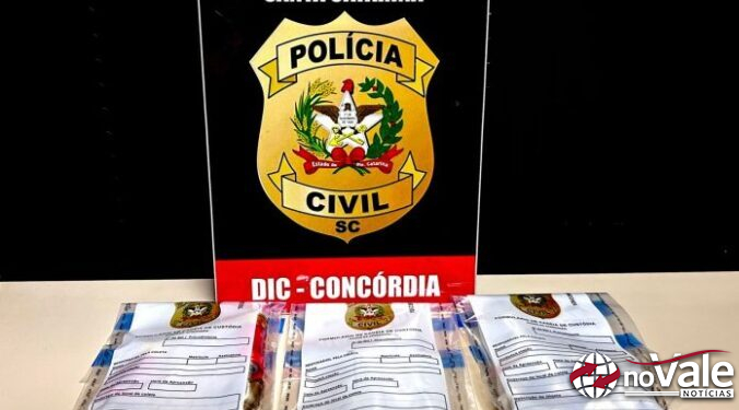 Polícia Civil apreende 41 buchas de cocaína durante mandado de busca em Irani