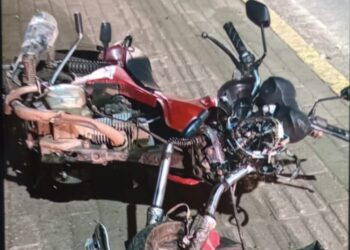 Acidente em Ipira deixa motociclista gravemente ferido
