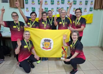 Bocha feminina de Ouro sagra-se campeã da etapa Microrregional dos JASC