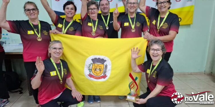 Bocha feminina de Ouro sagra-se campeã da etapa Microrregional dos JASC