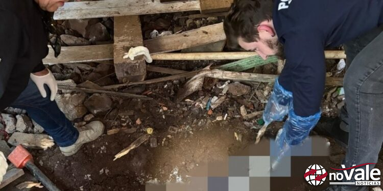 Corpo é encontrado pela Polícia enterrado embaixo de uma casa em Herval d`Oeste