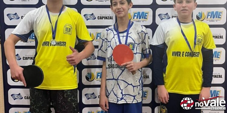Encerrada modalidade do Tênis de Mesa do 5º JIESC