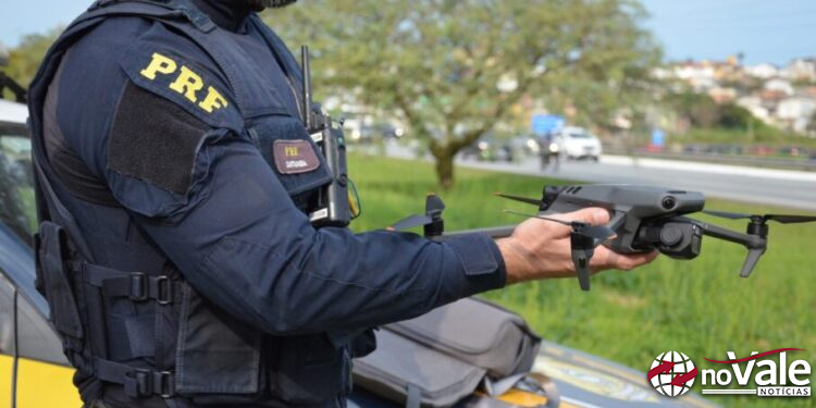 PRF inicia fiscalização com drones nas rodovias catarinenses