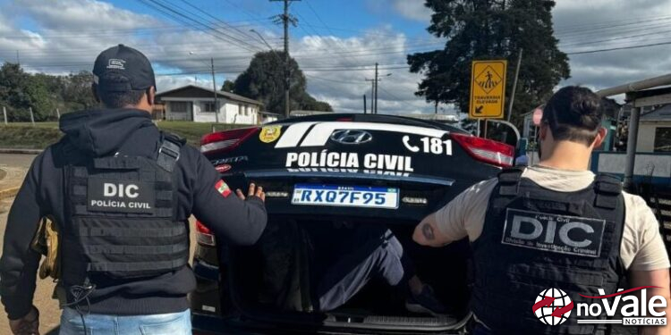 Operação Anjo Negro: Polícia Civil efetua prisão de foragido em Campos Novos