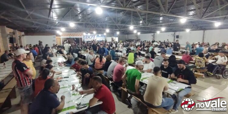 Realizado com sucesso bingo do Clube Recreativo Esportivo São Cristóvão