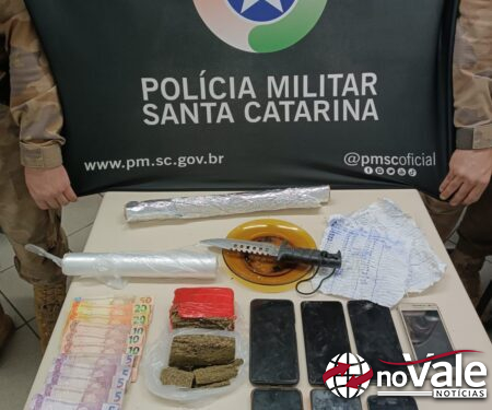 Sete pessoas são presas suspeitas de tráfico de drogas em Herval D’Oeste