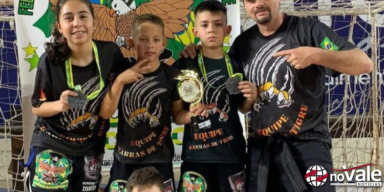 Zortéa celebra conquista histórica no 15º Torneio Sul-Brasileiro de Artes Marciais