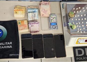 Homens são presos por tráfico de drogas em Videira