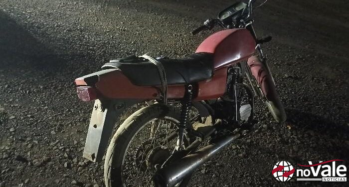 Motocicleta com registro de furto é localizada pela PM em Joaçaba