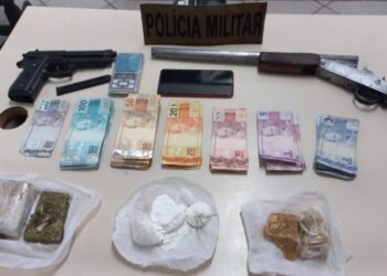 Ação Policial resulta em prisão por ameaças e tráfico de drogas em Água Doce