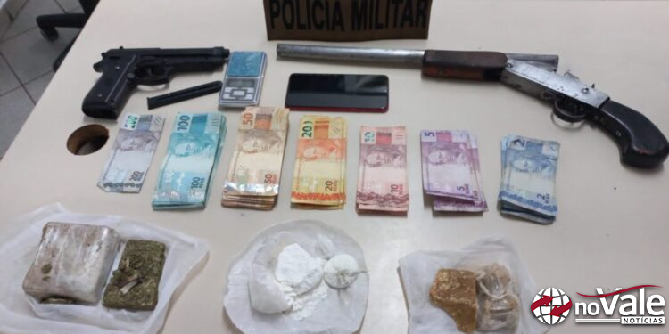 Ação Policial resulta em prisão por ameaças e tráfico de drogas em Água Doce