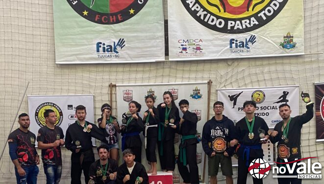 Atletas capinzalenses de HAECON-DO e HAE-BOXE obtém 2º lugar no Brasileiro de Artes Marciais de Hapkido Open