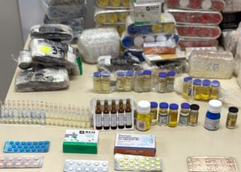 Ação conjunta PRF e Receita apreende 60 quilos de anabolizantes contrabandeados em Chapecó