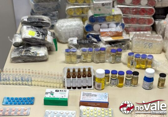 Ação conjunta PRF e Receita apreende 60 quilos de anabolizantes contrabandeados em Chapecó