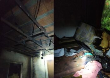 Corpo de Bombeiros combate incêndio em residência de Herval d’Oeste