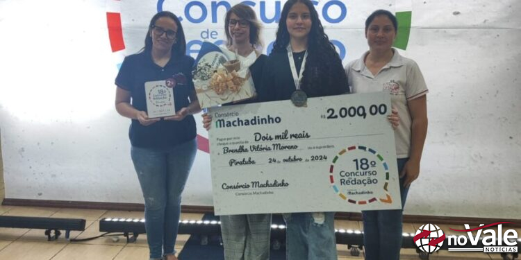 Escola Municipal Dr. Vilson Pedro Kleinubing conquista segundo Lugar no Concurso de Redação da Usina Machadinho
