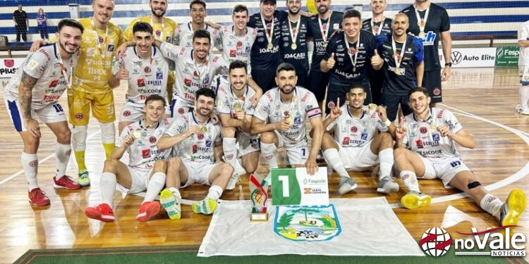 Joaçaba Futsal é campeão regional dos Jasc em Capinzal