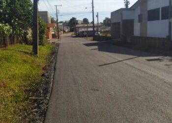 Prefeitura de Zortéa executa pavimentação asfáltica em trecho da Rua Amantina Antunes