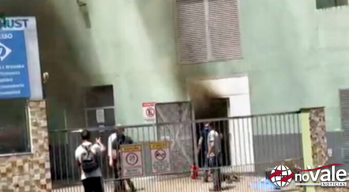 Princípio de incêndio no gerador do Hospital Universitário Santa Terezinha mobiliza bombeiros de Joaçaba