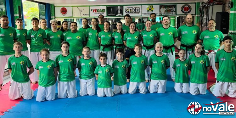 Seleção catarinense intensifica treinamentos para o Pan-Americano e Mundial de Karatê