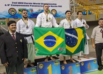 Bruno Saretta assegura mais um título no mundial de karatê