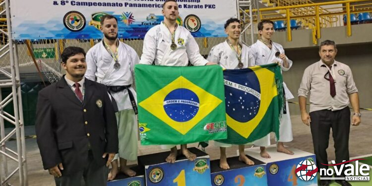 Bruno Saretta sagra-se campeão mundial de karatê