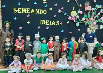 CMEI Pedacinho do Céu promoveu a II Noite Literária “Contando Histórias e Semeando Ideias”