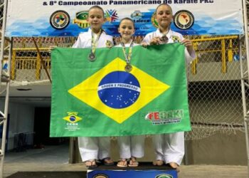 Delegação brasileira brilha no primeiro dia do Pan-Americano de Karatê em Fortaleza