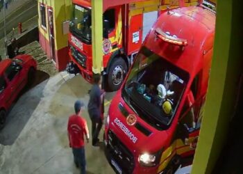 Recém-nascida com engasgamento é socorrida pelo Corpo de Bombeiros