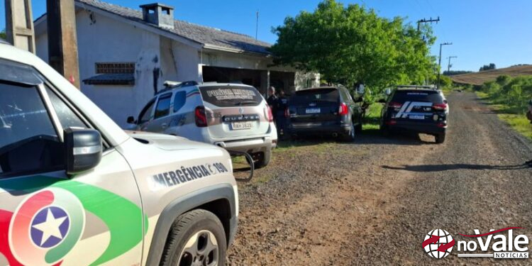 Operação conjunta das Polícias Civil e Militar resulta em apreensão de armamento no interior de Capinzal