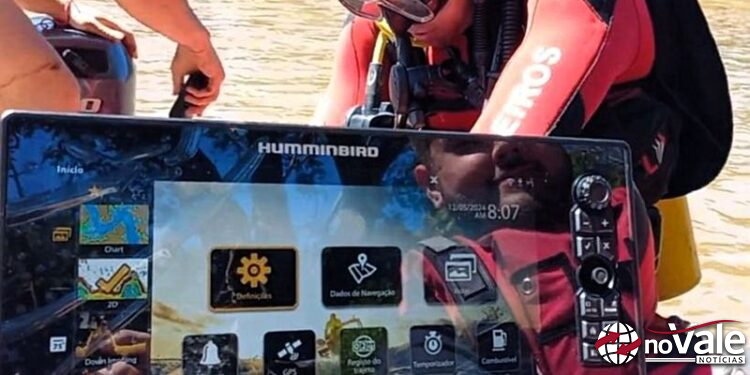 Corpo de Bombeiros de Piratuba conta com sonar para trabalhos de resgate na água