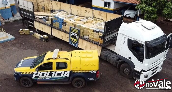Morador de Peritiba é preso transportando 19 toneladas de drogas no Mato Grosso do Sul